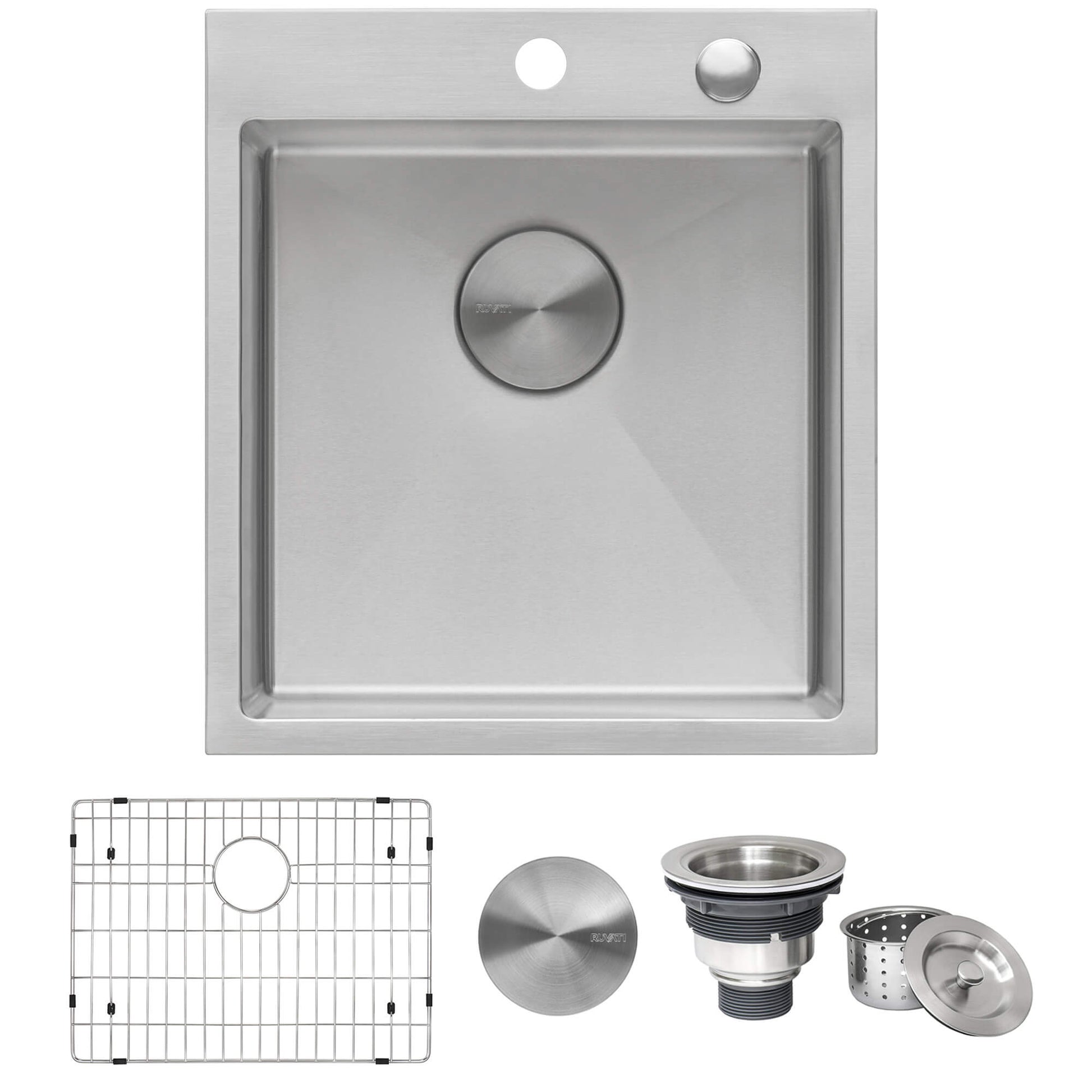 Ruvati Ruvati Tirana Pro Topmount Kitchen Sink - Culinary Kitchen OKC