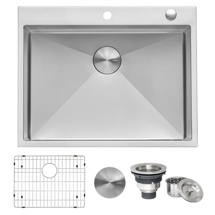 Ruvati Ruvati Tirana Pro Topmount Kitchen Sink - Culinary Kitchen OKC