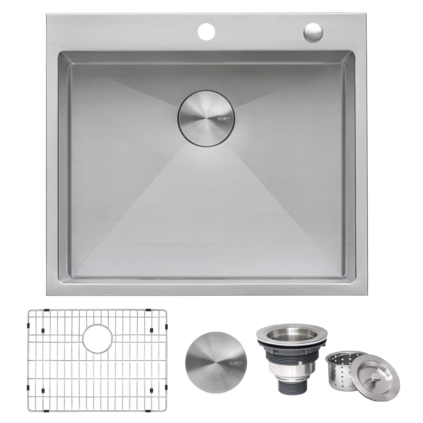 Ruvati Ruvati Tirana Pro Topmount Kitchen Sink - Culinary Kitchen OKC
