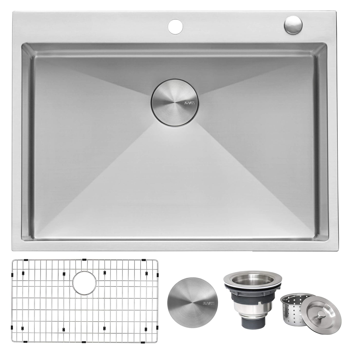 Ruvati Ruvati Tirana Pro Topmount Kitchen Sink - Culinary Kitchen OKC