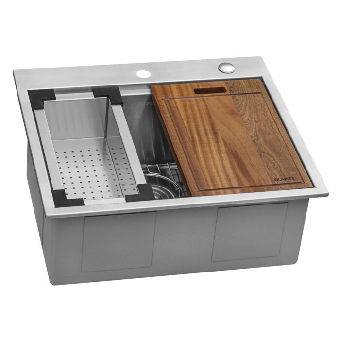 Ruvati Ruvati Siena Drop-In Stainless Steel Kitchen Sink - Culinary Kitchen OKC