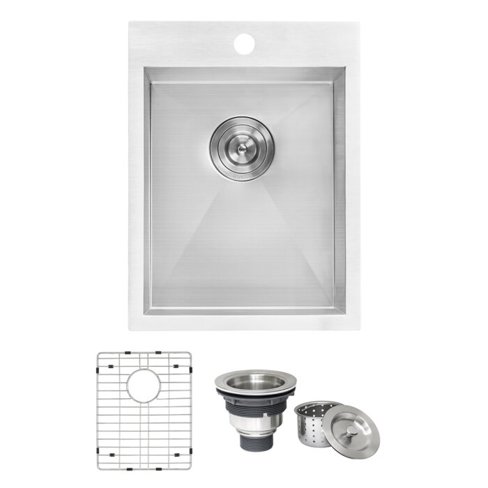 Ruvati Ruvati Tirana Topmount Stainless Steel Kitchen Sink - Culinary Kitchen OKC