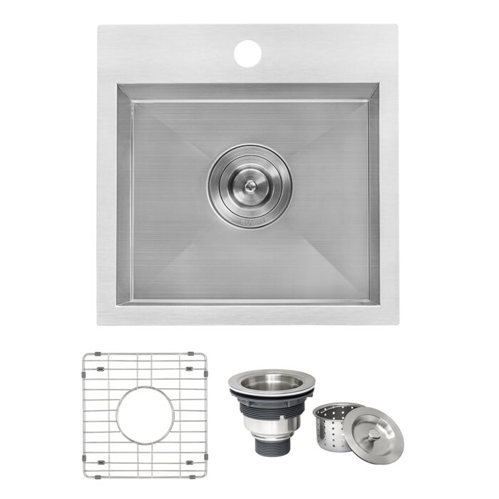 Ruvati Ruvati Tirana Topmount Stainless Steel Kitchen Sink - Culinary Kitchen OKC