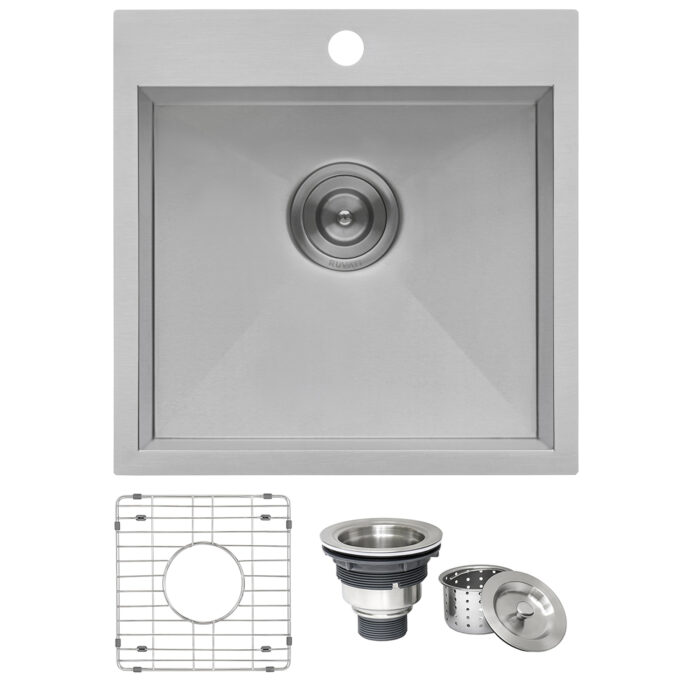 Ruvati Ruvati Tirana Topmount Stainless Steel Kitchen Sink - Culinary Kitchen OKC