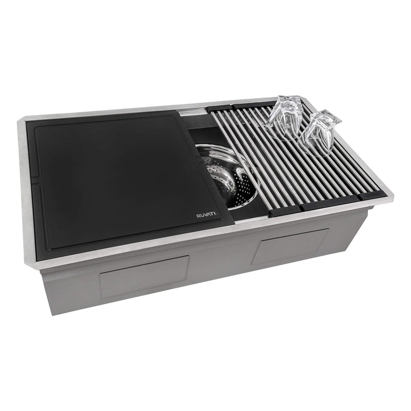 Ruvati Ruvati Dual-Tier Nova Kitchen Sink - Culinary Kitchen OKC