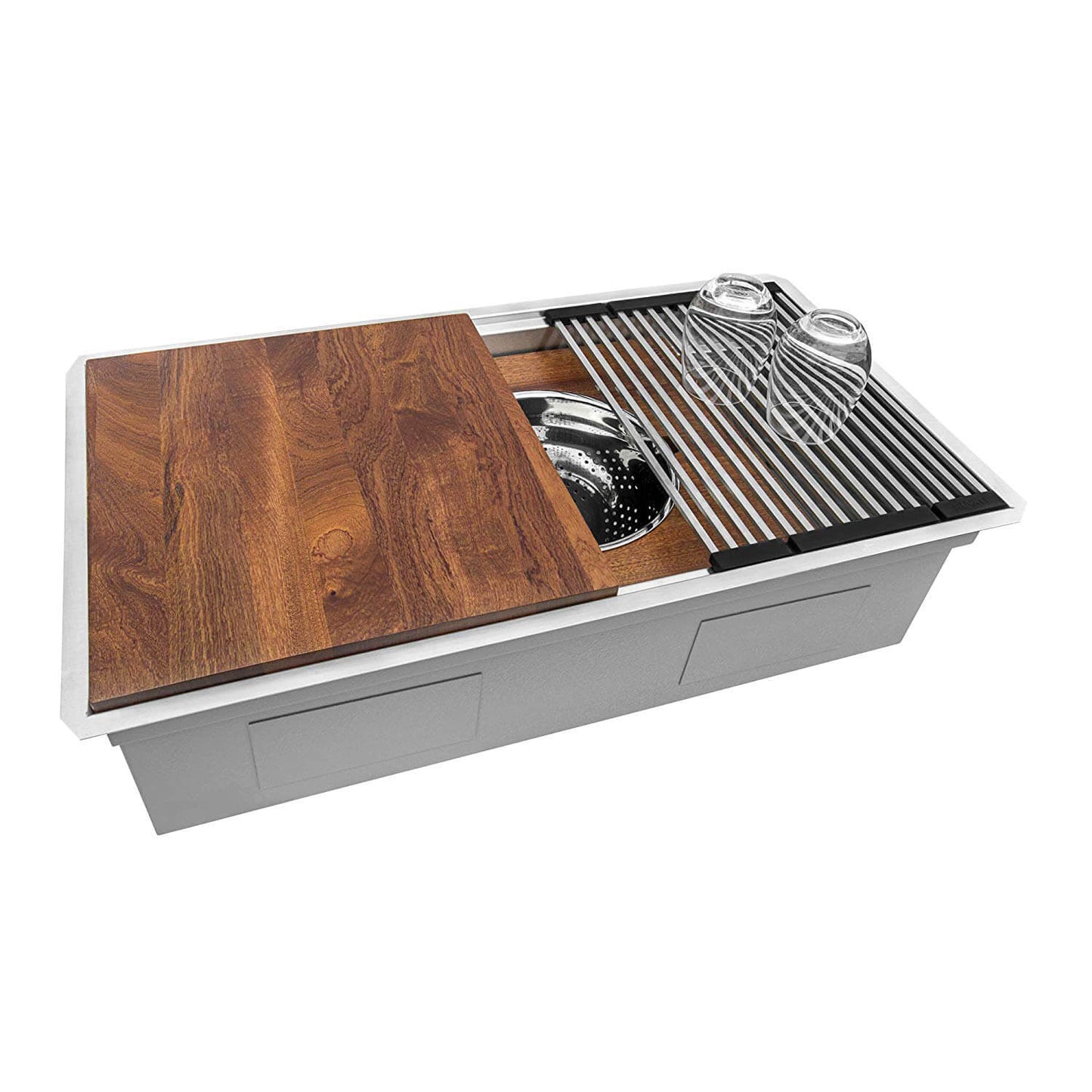 Ruvati Ruvati Dual-Tier Nova Kitchen Sink - Culinary Kitchen OKC