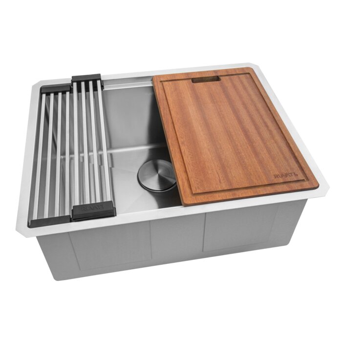 Ruvati Ruvati Roma Pro Workstation Kitchen Sink - Culinary Kitchen OKC