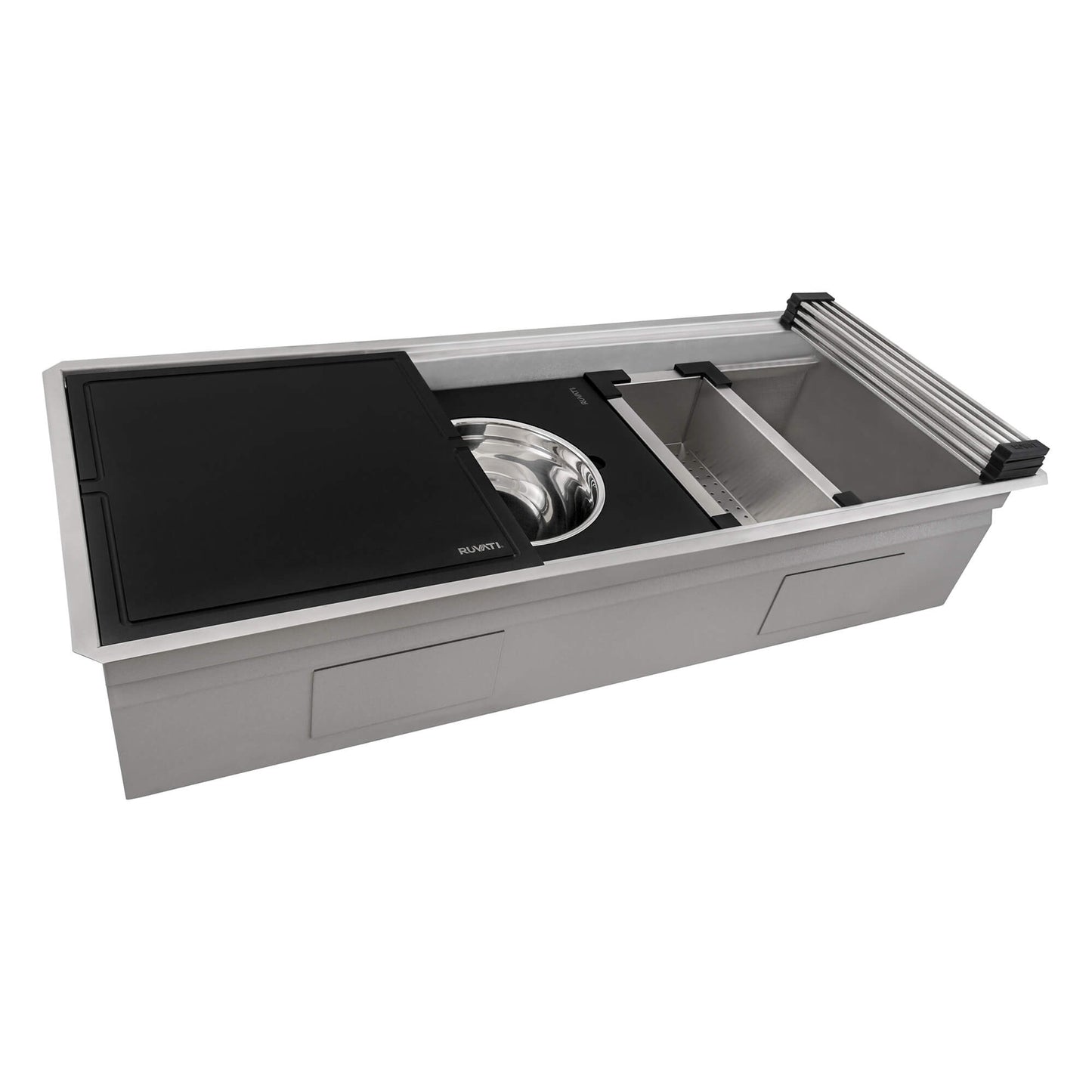Ruvati Ruvati Dual-Tier Nova Kitchen Sink - Culinary Kitchen OKC
