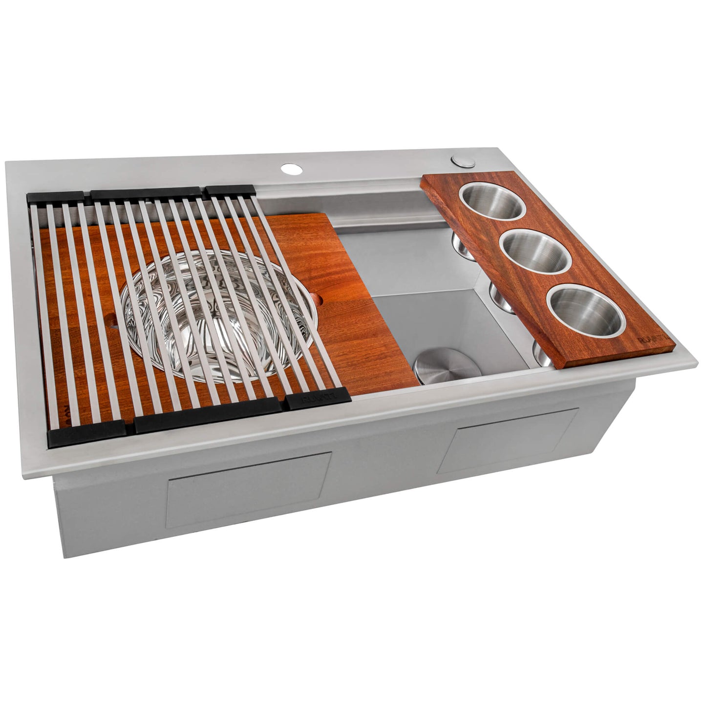 Ruvati Ruvati Dual-Tier Nova Kitchen Sink - Culinary Kitchen OKC
