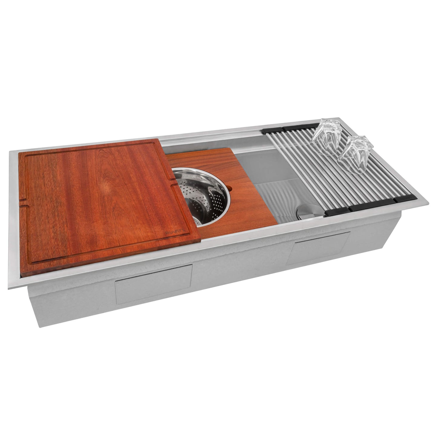 Ruvati Ruvati Dual-Tier Nova Kitchen Sink - Culinary Kitchen OKC