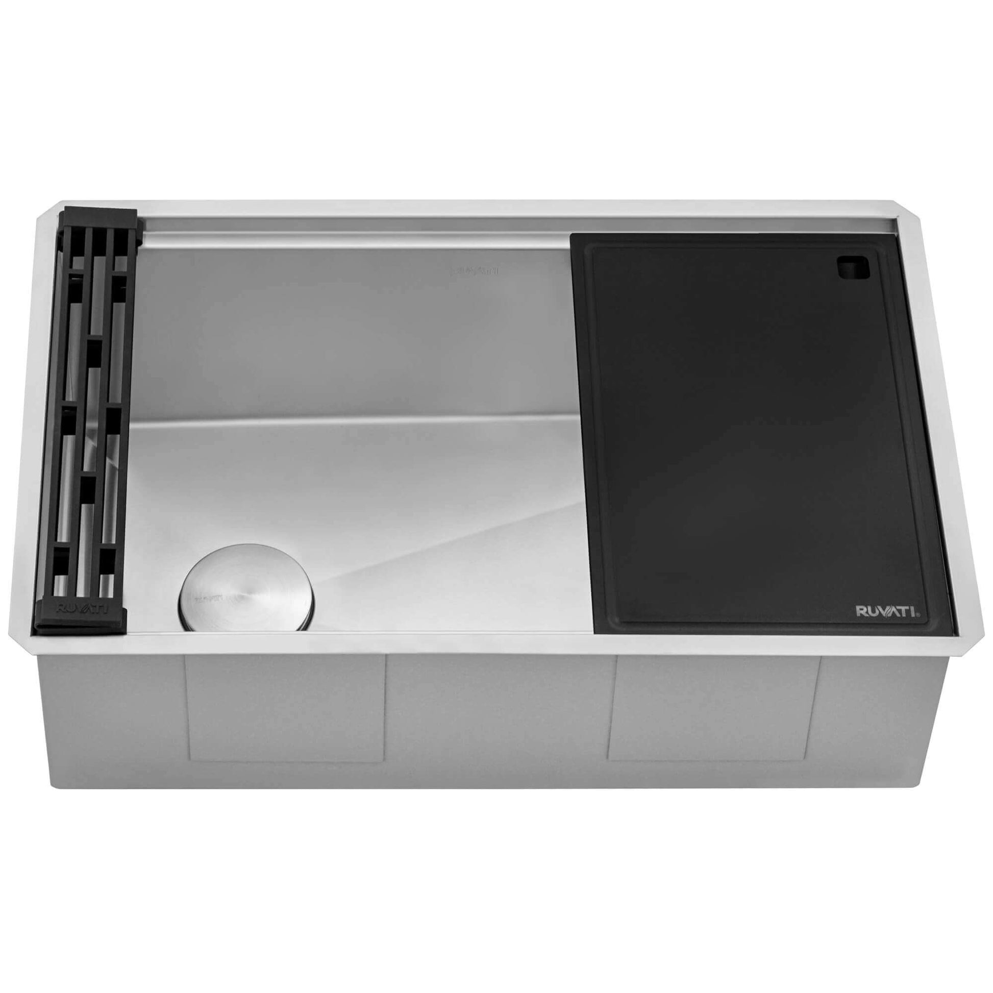 Ruvati Ruvati Veniso Nova Offset Drain Undermount Kitchen Sink - Culinary Kitchen OKC