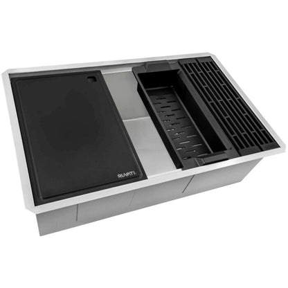 Ruvati Ruvati Veniso Nova Offset Drain Undermount Kitchen Sink - Culinary Kitchen OKC