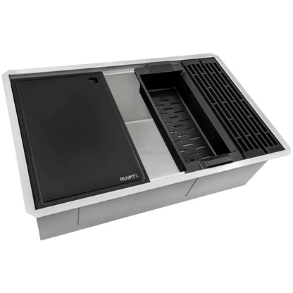 Ruvati Ruvati Veniso Nova Offset Drain Undermount Kitchen Sink - Culinary Kitchen OKC