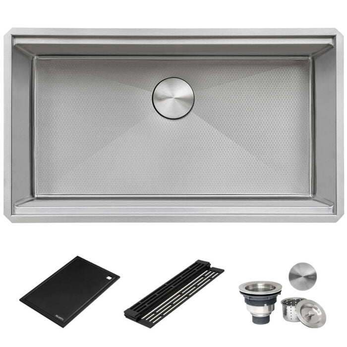 Ruvati Ruvati Roma Hex Scratch Resistant Kitchen Sink - Culinary Kitchen OKC