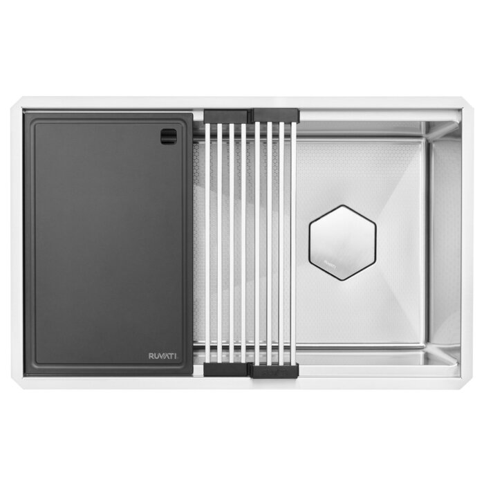 Ruvati Ruvati Roma Hex 30" Scratch Resistant Kitchen Sink - Culinary Kitchen OKC