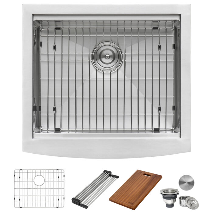 Ruvati Ruvati Verona Apron-Front Kitchen Sink Stainless Steel - Culinary Kitchen OKC
