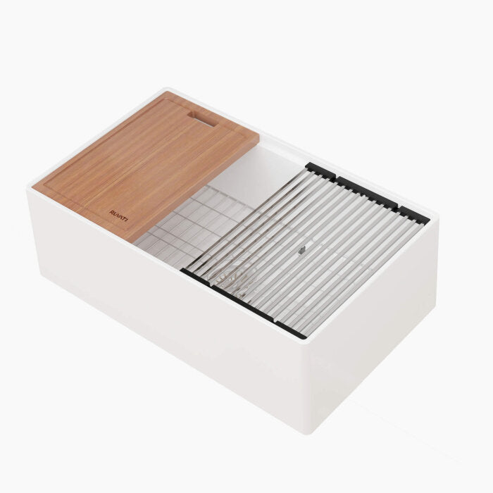 Ruvati Ruvati Fiore Fireclay Kitchen Sink - Culinary Kitchen OKC