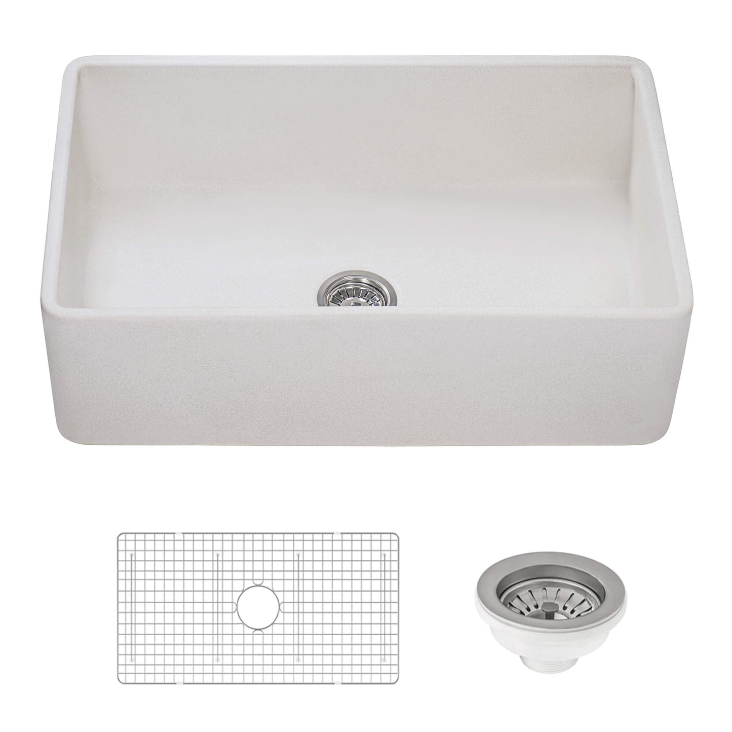 Ruvati Ruvati Fiamma 33" x 20" Farmhouse Apron-Font Kitchen Sink - Culinary Kitchen OKC