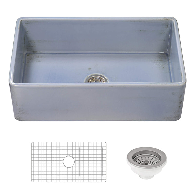 Ruvati Ruvati Fiamma 33" x 20" Farmhouse Apron-Font Kitchen Sink - Culinary Kitchen OKC