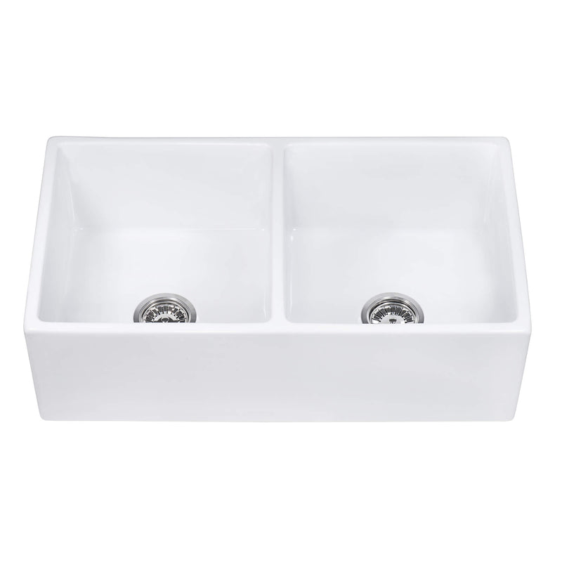 Ruvati Ruvati Fiamma 33" x 18" Farmhouse Apron Front Kitchen Sink - Culinary Kitchen OKC
