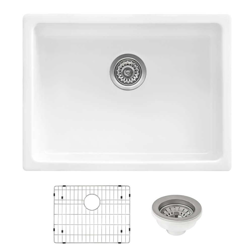Ruvati Ruvati Fiamma Kitchen Sink White - Culinary Kitchen OKC