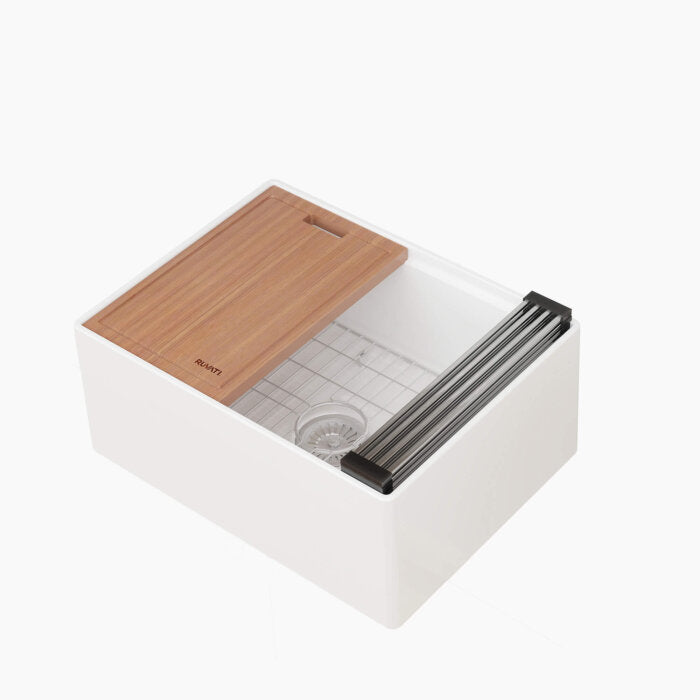 Ruvati Ruvati Fiore Fireclay Kitchen Sink - Culinary Kitchen OKC