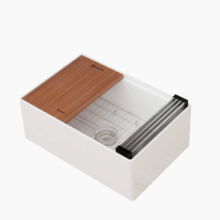 Ruvati Ruvati Fiore Fireclay Kitchen Sink - Culinary Kitchen OKC