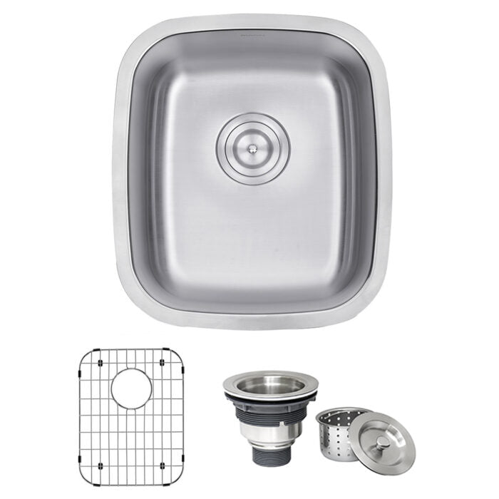 Ruvati Ruvati Parmi Undermount Stainless Steel Kitchen Sink - Culinary Kitchen OKC