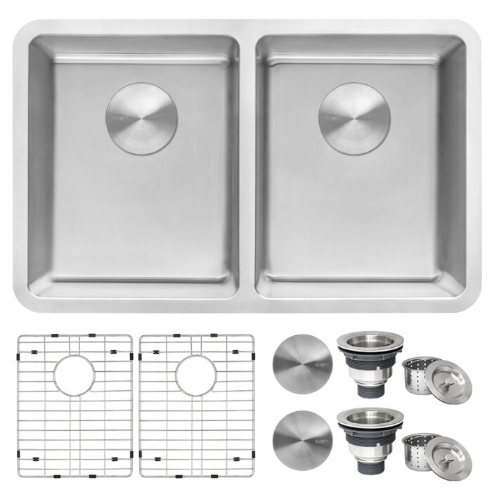 Ruvati Ruvati Modena Undermount Double Bowl Kitchen Sink - Culinary Kitchen OKC