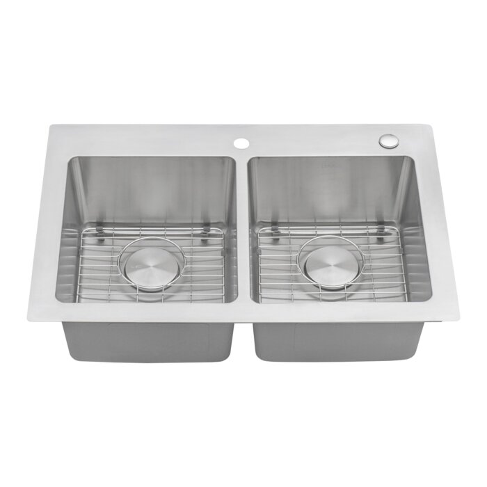Ruvati Ruvati Modena 33" x 22" Drop-in Kitchen Sink - Culinary Kitchen OKC