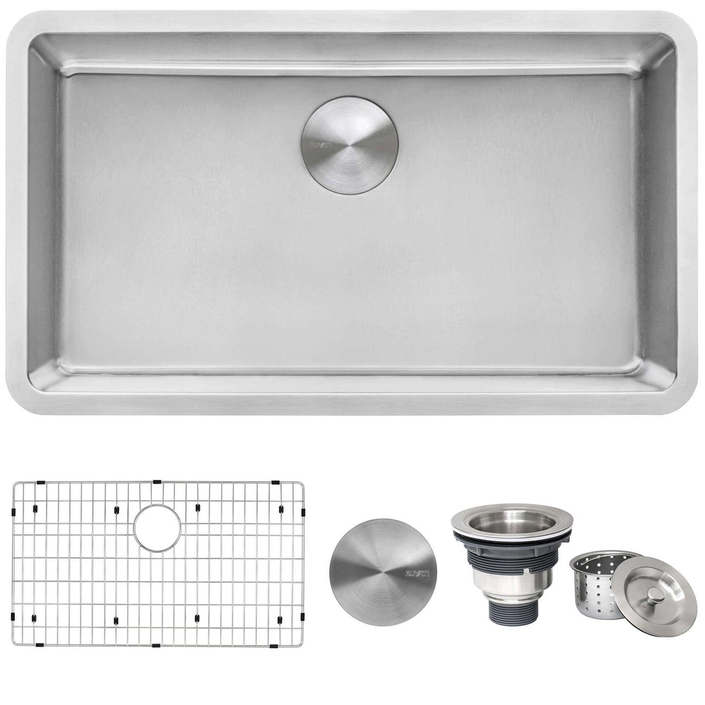 Ruvati Ruvati Modena Drop-In Kitchen Sink Stainless Steel - Culinary Kitchen OKC