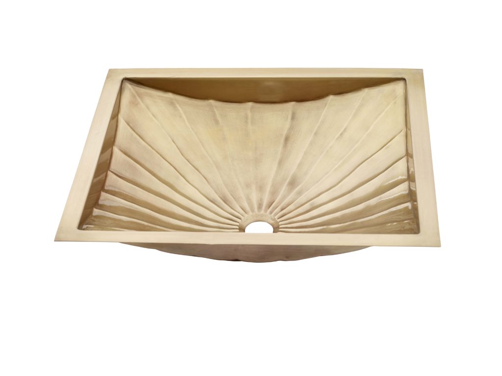 Thompson Traders Thompson Traders Satin Gold Bathroom Sink - Culinary Kitchen OKC