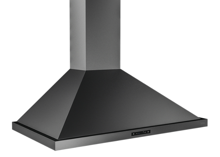 Zephyr Zephyr 36" Ombra Wall Hood Black Stainless Steel - Culinary Kitchen OKC