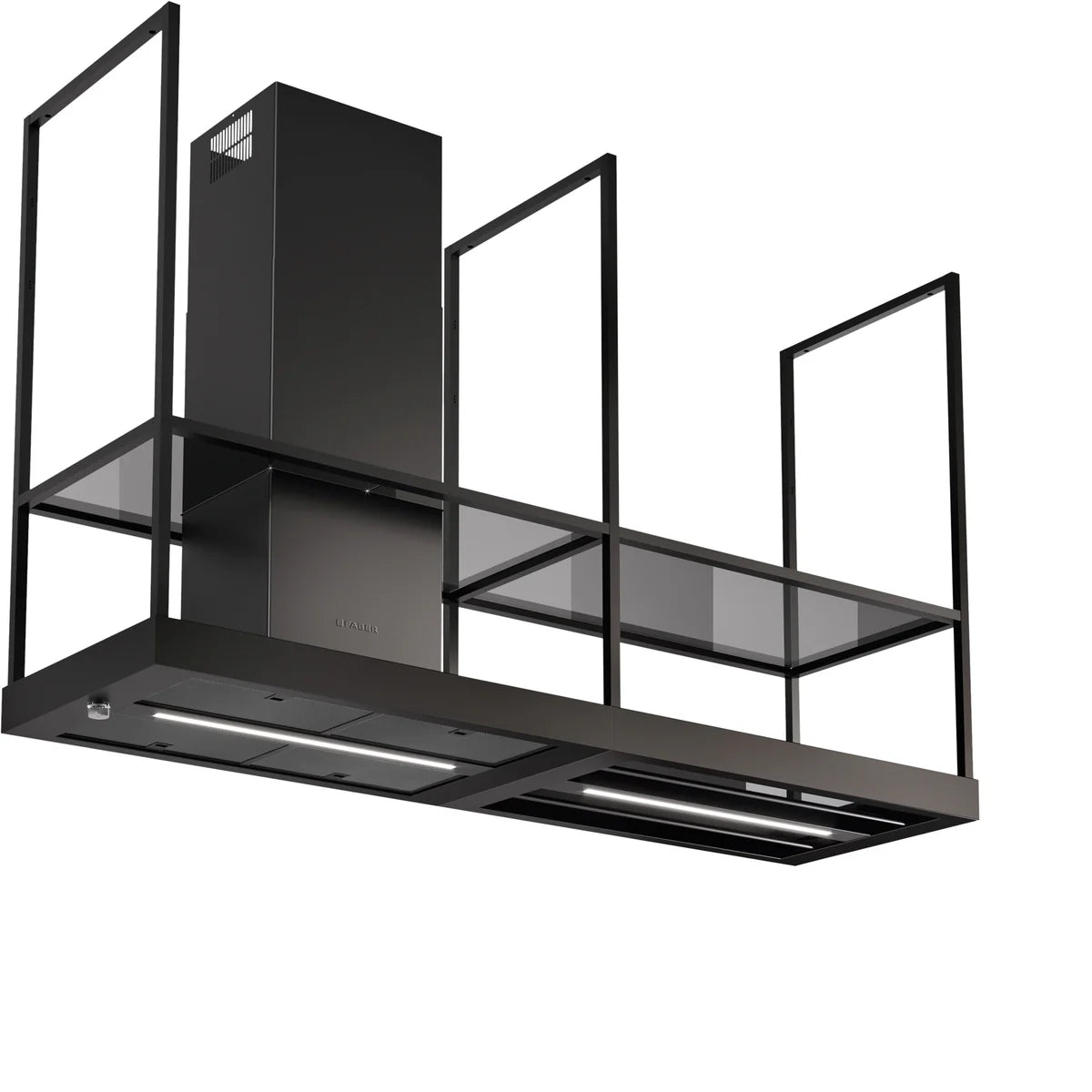 Faber Faber T-Shelf 70" Range Hood Matte Black 600 CFM - Culinary Kitchen OKC