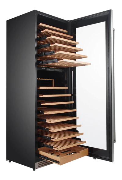Thor Thor 24" Dual Zone Wine Cooler, 162 Wine Bottle Capacity - Culinary Kitchen OKC