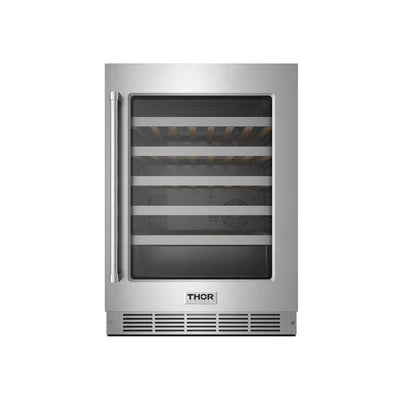 Thor Thor 24" Single Zone Wine Cooler, 46" Wine Bottle Capacity - Culinary Kitchen OKC