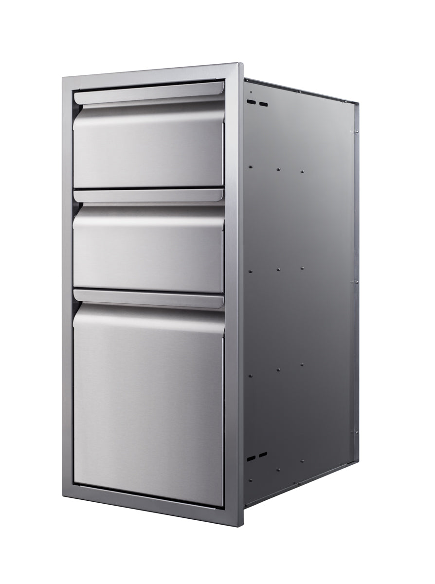 Coyote Memphis Three Drawer Stack 15" - Culinary Kitchen OKC