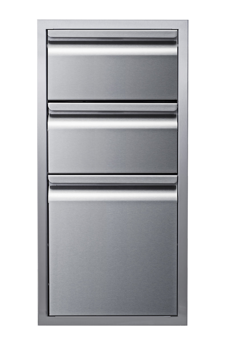 Coyote Memphis Three Drawer Stack 15" - Culinary Kitchen OKC