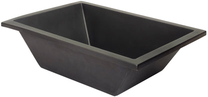 Thompson Traders Tonala Matte Black Bathroom Sink