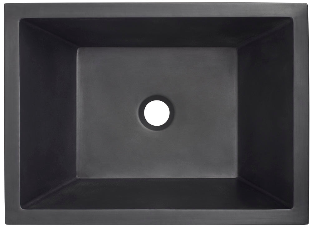 Thompson Traders Tonala Matte Black Bathroom Sink