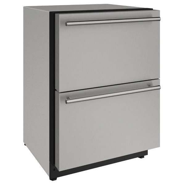 U-Line U-Line 2000 Series 24" Undercounter Refrigerator Drawers - Culinary Kitchen OKC