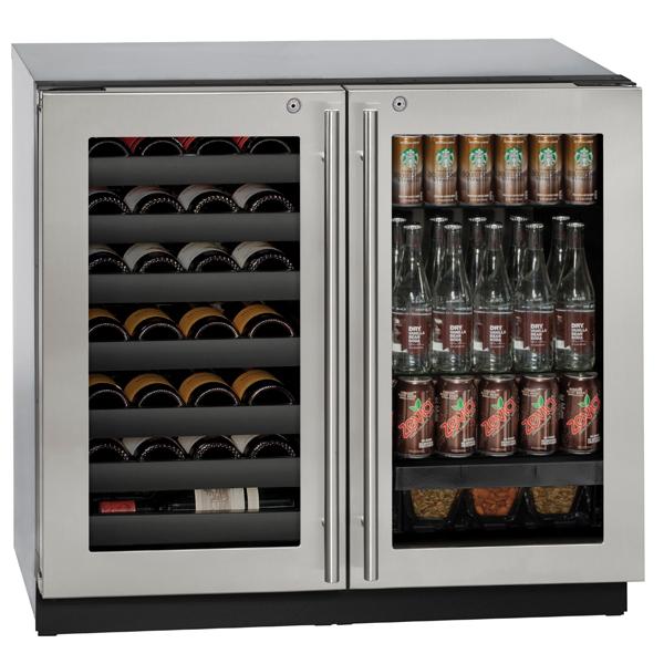 Bertazzoni U-Line 3000 Series 36" Beverage Center - Culinary Kitchen OKC