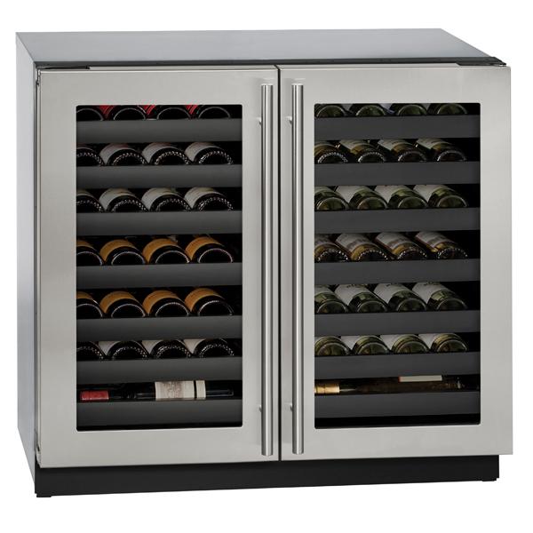 U-Line U-Line 3000 Series 36" Dual-Zone Wine Fridge - Culinary Kitchen OKC