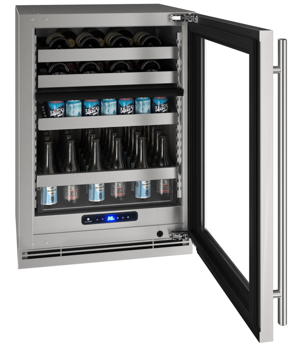 U-Line U-Line 5 Class 24" Dual-Zone Beverage Center - Culinary Kitchen OKC