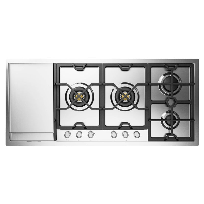 Ilve Ilve Panoramagic 48" Cooktop w Griddle - Culinary Kitchen OKC