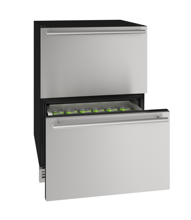 U-Line U-Line 1 Class 24" Undercounter Refrigerator Drawers - Culinary Kitchen OKC