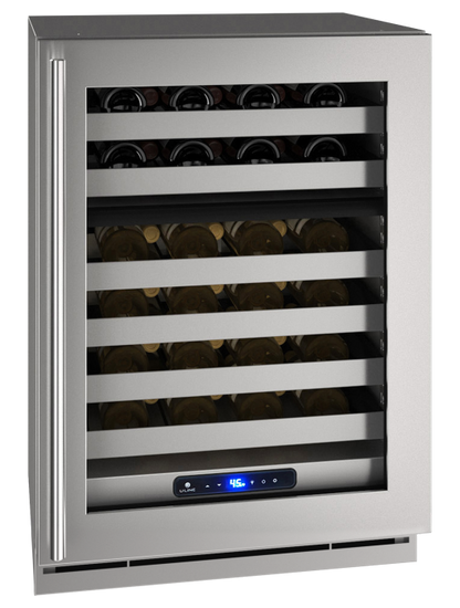 U-Line U-Line 5 Class 24" Undercounter Dual-Zone Wine Refrigerator - Culinary Kitchen OKC