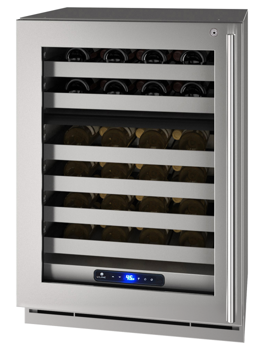 U-Line U-Line 5 Class 24" Undercounter Dual-Zone Wine Refrigerator - Culinary Kitchen OKC