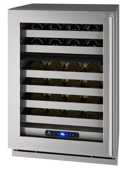 U-Line U-Line 5 Class 24" Undercounter Dual-Zone Wine Refrigerator - Culinary Kitchen OKC