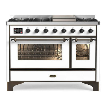 Ilve Ilve Majestic II "48 Dual Fuel Glass Door - Culinary Kitchen OKC